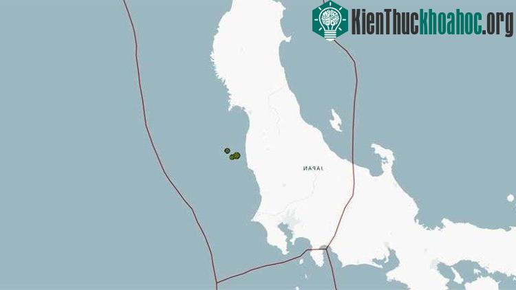 Trận động đất không đe doạ gây ra sóng thần ở miền đông Nhật Bản - (Ảnh: CNN).