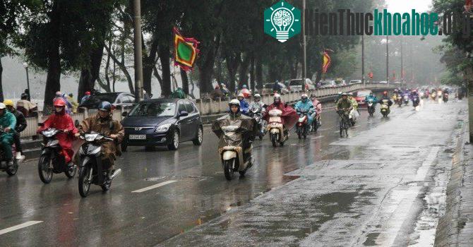 Hà Nội có mưa, trời tiếp tục rét với nhiệt độ thấp nhất phổ biến 14-16 độ C. (Ảnh: Bizlive).