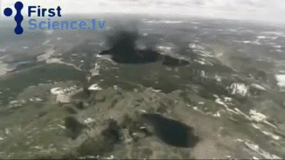 Mô phỏng những gì diễn ra nếu Yellowstone - một trong những miệng núi lửa lớn nhất hành tinh phát nổ.