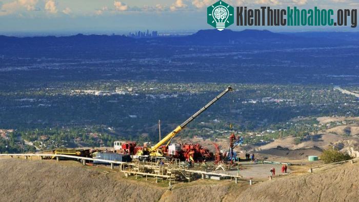 Công ty khí gas miền Nam California đang tập trung ngăn chặn vụ rò rỉ. (Ảnh: AP).