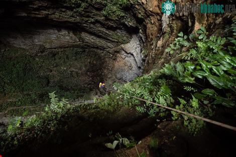 Hang Km 17. (Ảnh đoàn thám hiểm cung cấp).