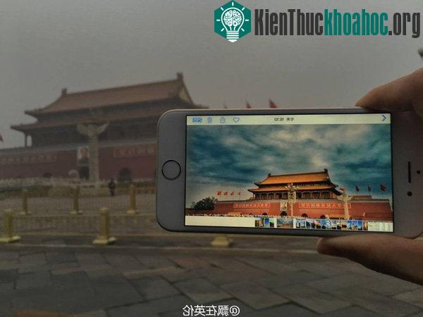 Khu vực quảng trường Thiên An Môn.