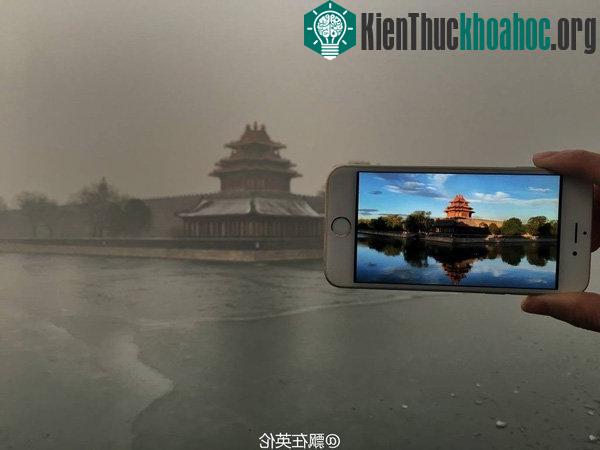 Bắc Kinh trước và sau khi bị nhấn chìm trong khói bụi ô nhiễm
