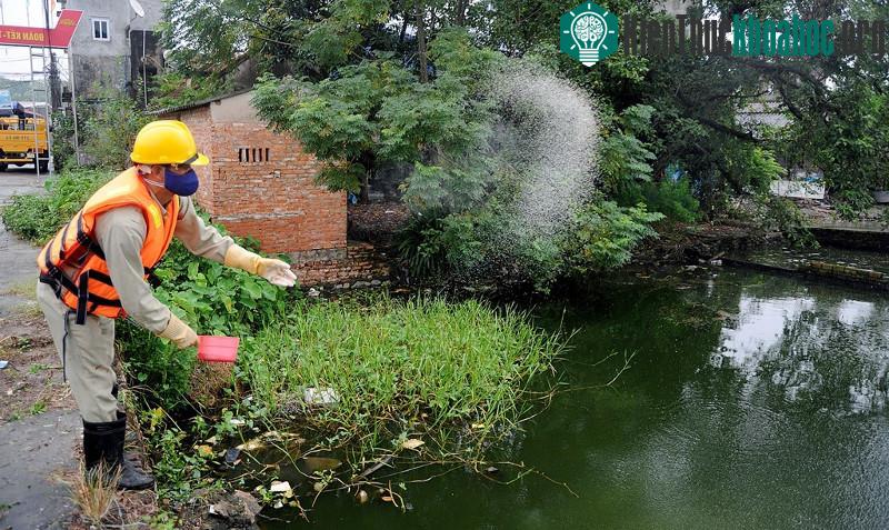 Trước khi sử dụng chế phẩm, các ao hồ sẽ được lấy mấu nước nhiều lần, ở các thời điểm khác nhau để phân tích và xử lý thử nghiệm trong phòng thí nghiệm.