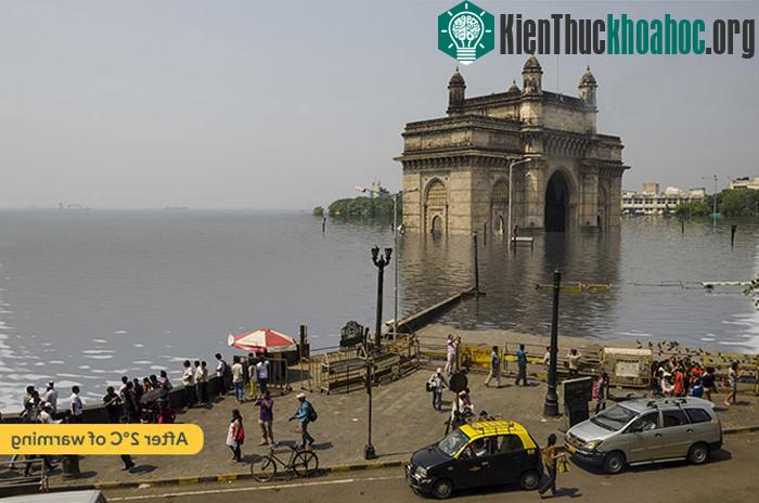 Mumbai tăng 2 độ C