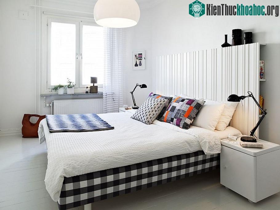 Màu trắng là màu rất "nhạy cảm" nên đòi hỏi sự khéo léo và tinh tế khi sử dụng