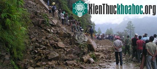 Sụt lở đất tại quận Idukki. (Nguồn: news.oneindia.in)