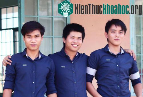 Từ trái sang phải Cao Đăng Khoa, Tôn Thất Phu Trí, Đào Y Kha. (Ảnh: NVCC)
