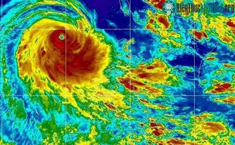 Hình ảnh siêu bão Neoguri