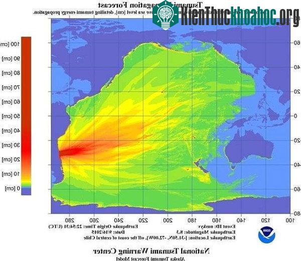 Động đất cùng sóng thần ở Chile, 5 người chết