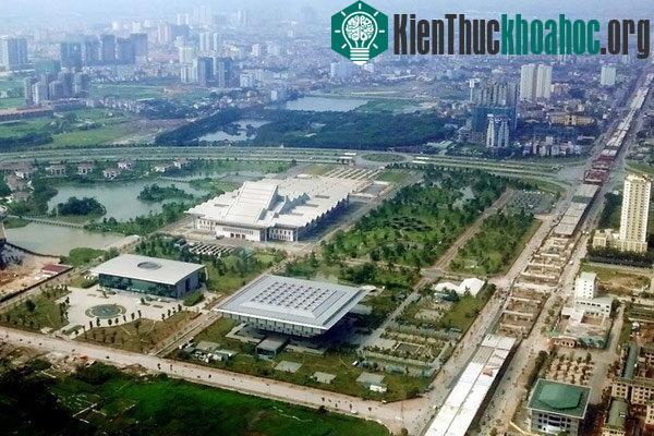 Những khoảng cây xanh của Hà Nội nhìn từ trên cao