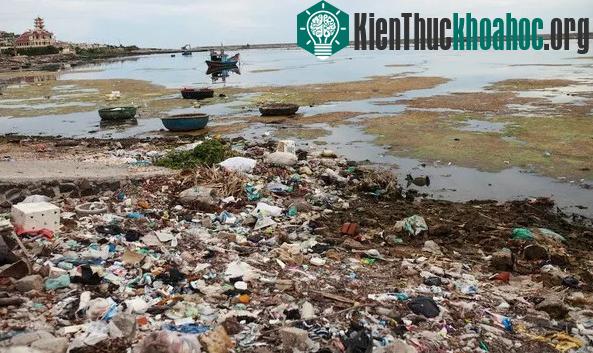 Mặc dù đây không phải là nơi dừng chân của khách du lịch, thế nhưng muốn đi đến các điểm tham quan thắng cảnh, tắm biển, du khách bắt buộc phải đi ngang những tuyến đường đầy rác thải thế này.