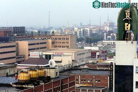 Quang cảnh thành phố Đường Sơn.