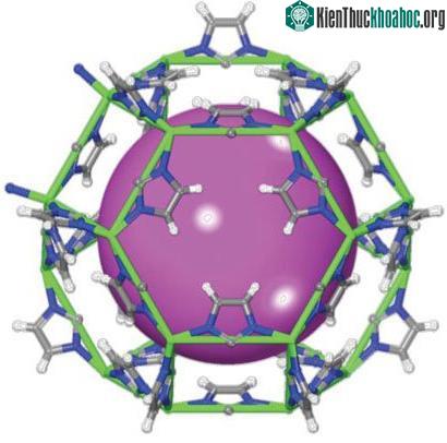 Mô hình MOF trong phòng thí nghiệm - (Ảnh: Sandia Laboratories)