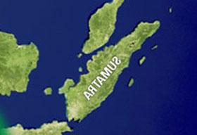 Đảo Sumatra của Indonesia.