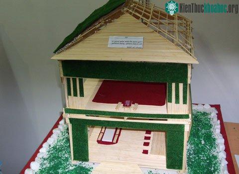 Mô hình Green School sẽ được ứng dụng tại tòa nhà lớn hơn. (Ảnh do tác giả cung cấp)