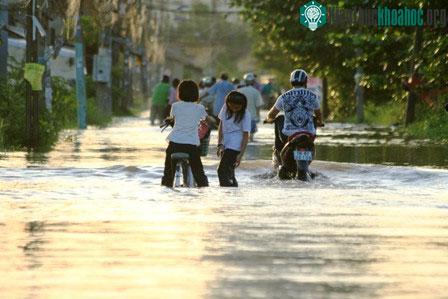 Triều cường dâng cao, dân Sài Gòn quay cuồng trong biển nước ảnh 13