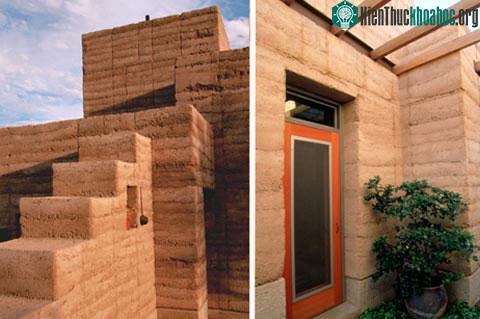 Phòng tắm xây theo kiểu earthship