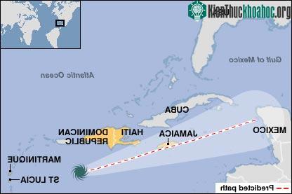 Bão Dean di chuyển tốc độ 204km/h tấn công vùng Caribe ảnh 1