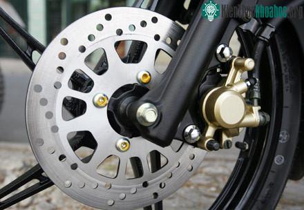 Phanh đĩa hiệu quả hơn nếu sử dụng đúng cách.