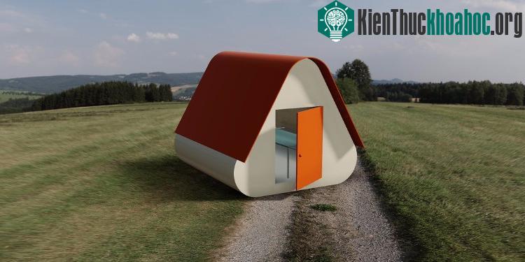 Ngồi nhà này có tên là Lều định cư trong thành phố (Habitable Urban Tent – HUT).