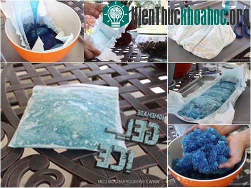 Chế siêu đất trồng từ bỉm trẻ em
