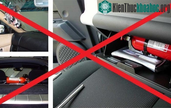 Bạn nên để phương tiện PCCC ở gần với vị trí dễ thấy và dễ lấy.