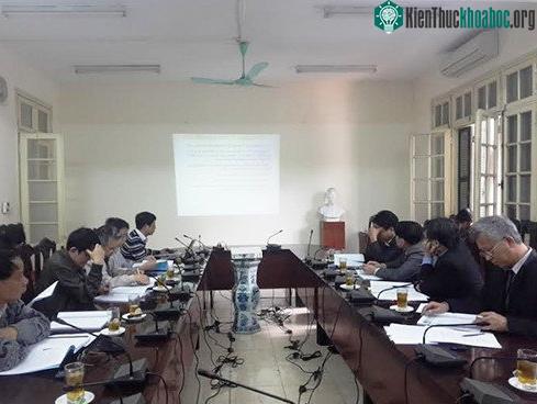 Hội nghị nghiên cứu khả năng sử dụng tro bay làm phụ gia sản xuất bê tông ở Việt Nam hồi tháng 1/2015.