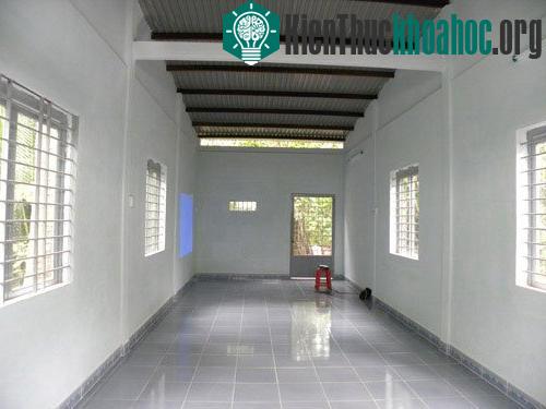Ngôi nhà này đã chứng minh được rằng, bê tông nhẹ từ gáo dừa hoàn toàn có thể sử dụng để xây nhà.