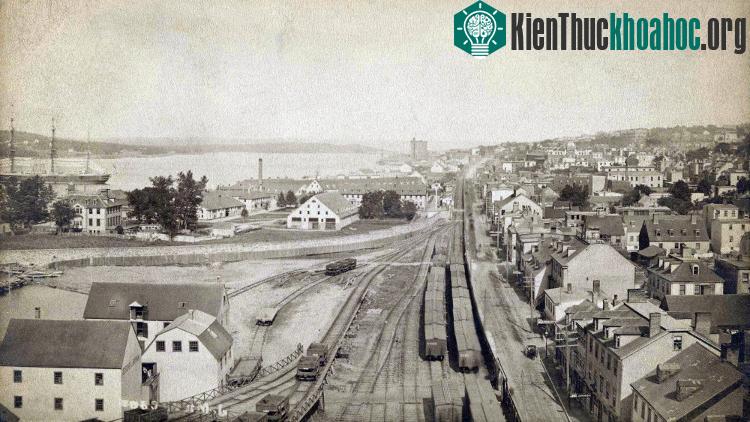 Halifax, nằm ở bờ biển phía đông Canada,
