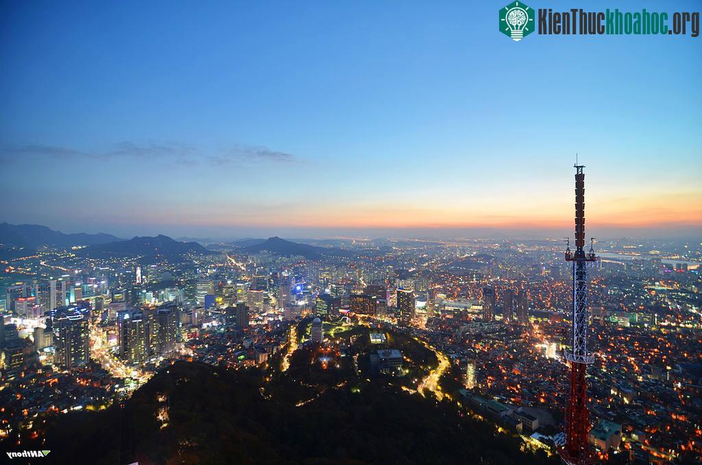 Nhìn từ trên đỉnh Tháp Seoul, Kuala Lumpur, Malaysia