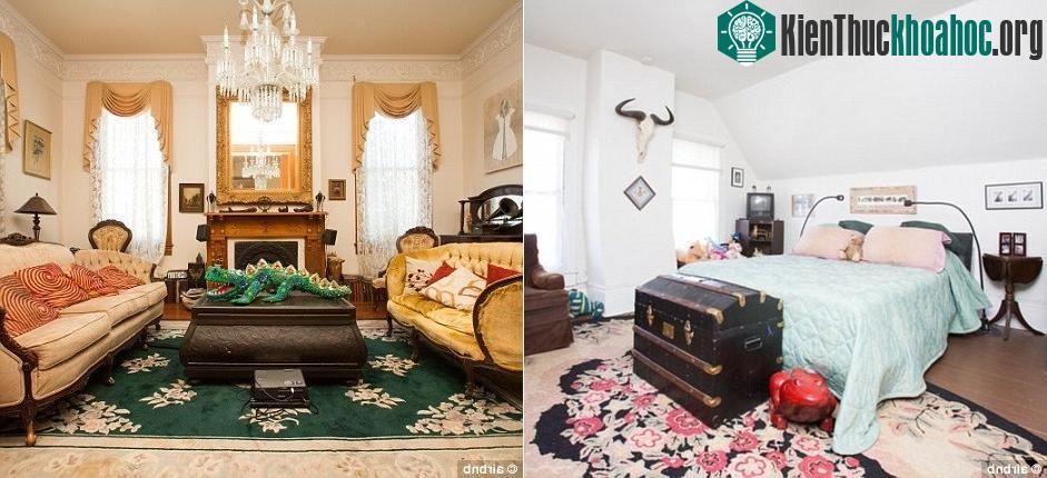 Phòng nghỉ ma ám, New Orleans, Mỹ: Căn hộ này nhìn có vẻ bình thường, nhưng phòng nghỉ ma ám này có một vị khách lạ lùng thường xuyên ghé thăm, và ở c...