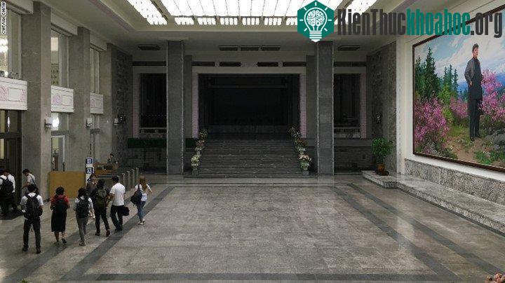 Một công trình của Bình Nhưỡng được xây dựng từ năm 1982 đến giờ vẫn có nét hiện đại.