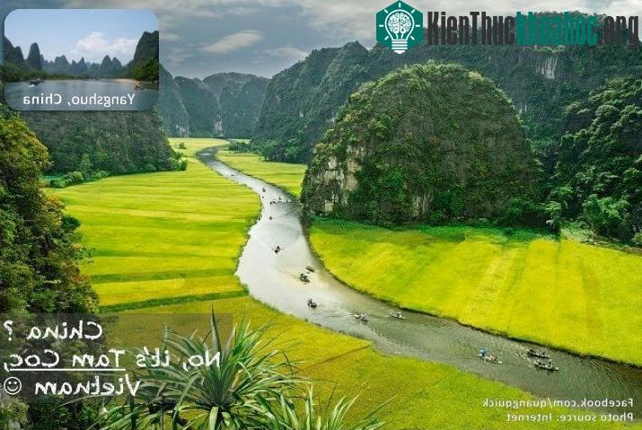 Và đây cũng không phải là Dương Sóc đâu mà chính là Tam Cốc của tỉnh Ninh Bình đấy.