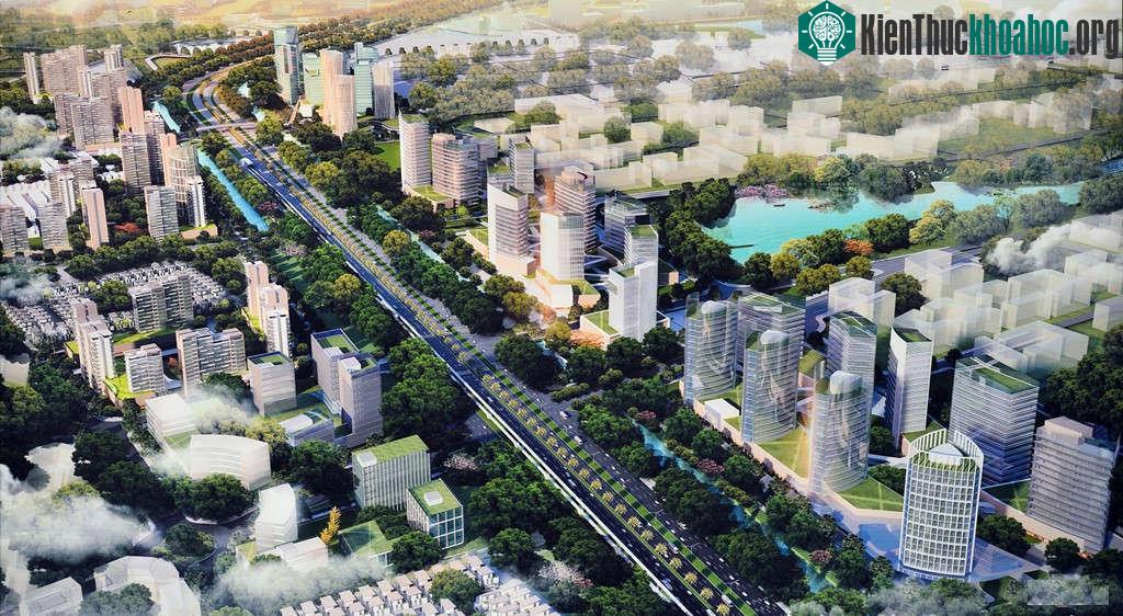 Trong đồ án cũng xác định Nhật Tân - Nội Bài là trục động lực chính trong việc hình thành và phát triển đô thị Bắc sông Hồng, có vai trò kết nối giao ...