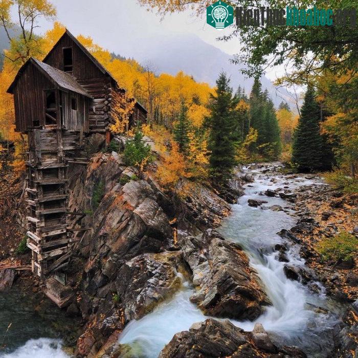 Crystal Mill tại tiểu bang Colorado, Mỹ.