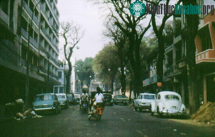 Đường Pasteur, gần ngã tư Pasteur - Lê Thánh Tôn.