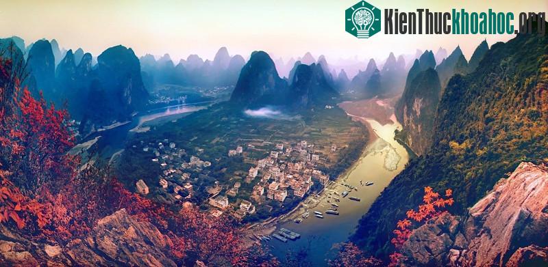 Núi đá vôi ở miền Nam Trung Quốc