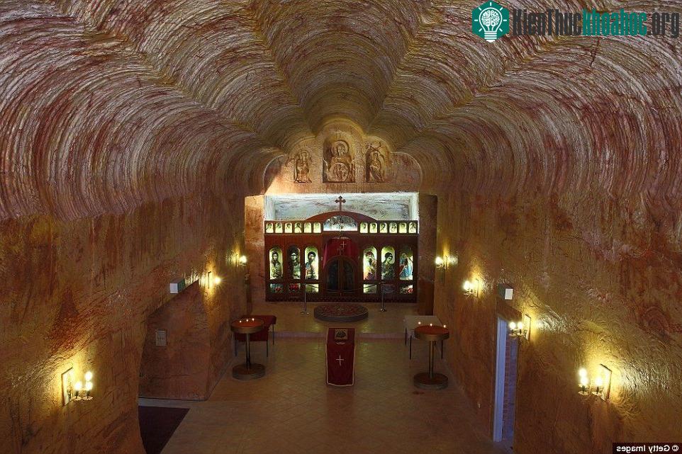 Coober Pedy vốn là một khu khai thác mỏ.