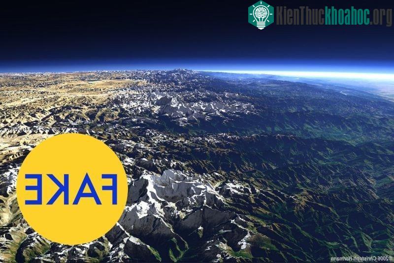 Dãy Himalaya nhìn từ không gian