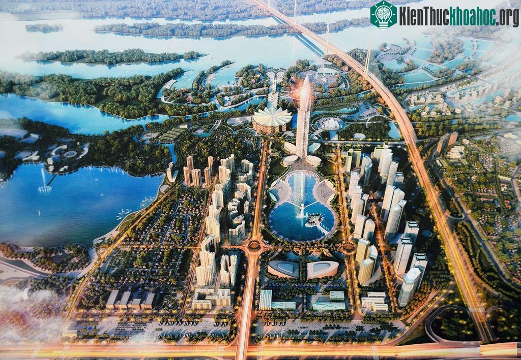 Tổng diện tích lập quy hoạch chi tiết là 2.080 ha gồm 4 đoạn chính với tổng chiều dài khoảng 11,7 km.