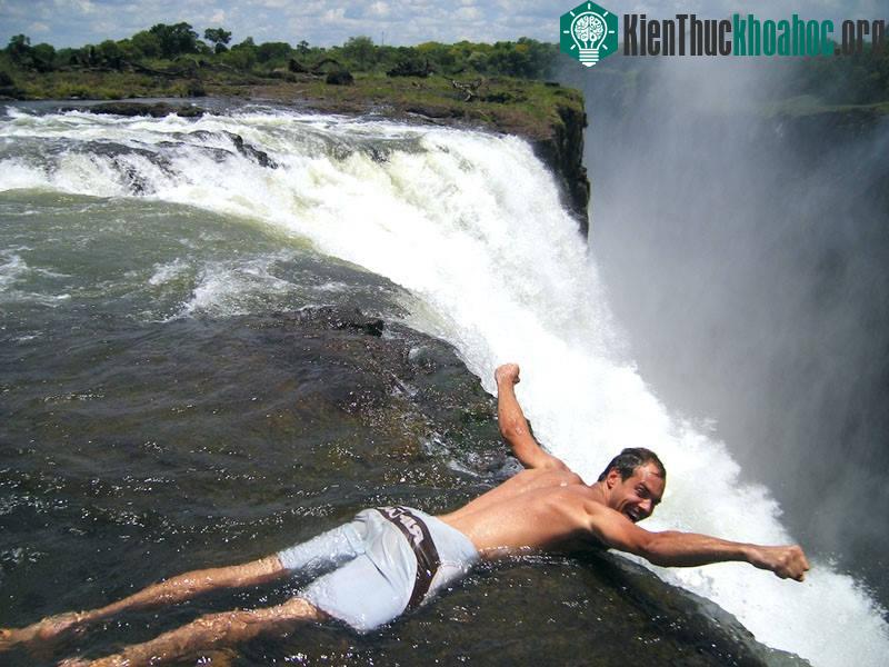 Devil's Pool, thác Victorial, Zambia