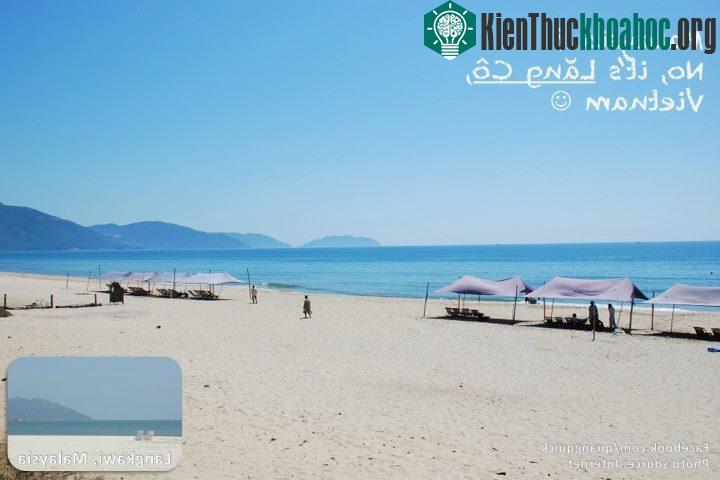 Tại sao phải đến Malaysia để tắm biển trong khi ngay tại Lăng Cô, Huế bạn cũng được tận hưởng biển xanh, cát trắng đẹp không hề kém cảnh bãi biển Langkawi?