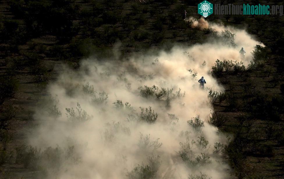 Argentina: Ảnh chụp chặng đua thứ 9 của cuộc đua Dakar Rally 2016 gần thị trấn Belen của Argentina ngày 12-1