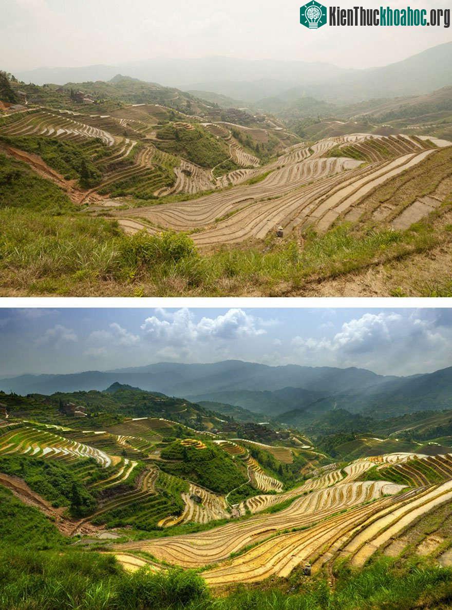 Những bức ảnh qua chỉnh sửa trông long lanh khác hẳn