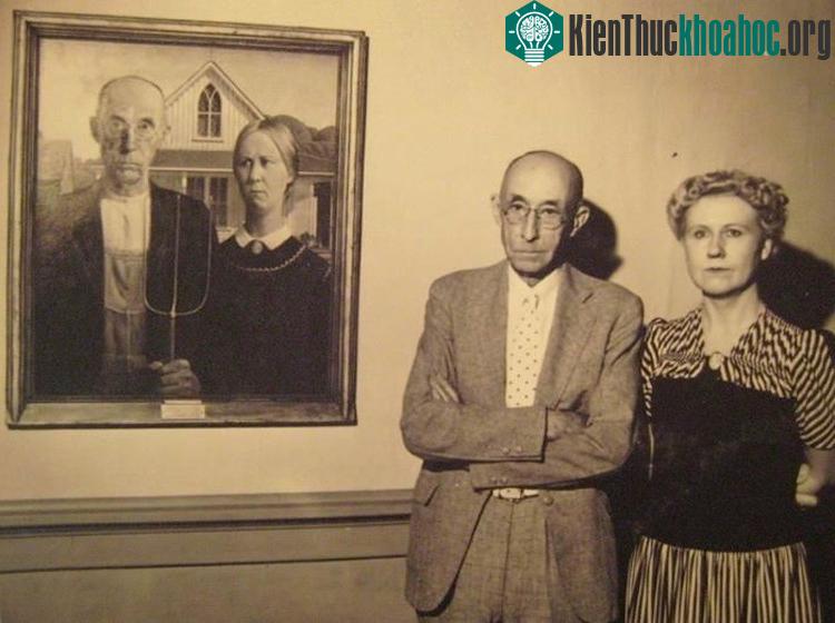 Nguyên mẫu chính của bức họa American Gothic trị giá hàng chục triệu USD.