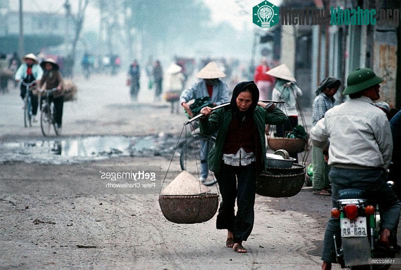 Nét "quê" của Hà Nội năm 1992.