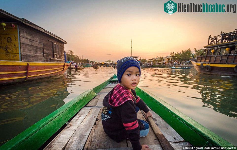 Tác phẩm của Santanu Kumar Das được chụp vào lúc bình minh.