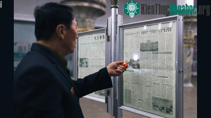 Loạt ảnh ga tàu điện ngầm sâu nhất thế giới ở Bình Nhưỡng ảnh 9