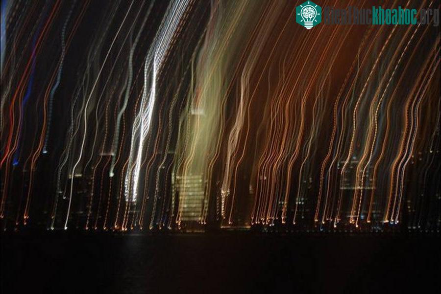 Đường chân trời New York vô tình được một du khách chụp lại khi đang ngồi thuyền.